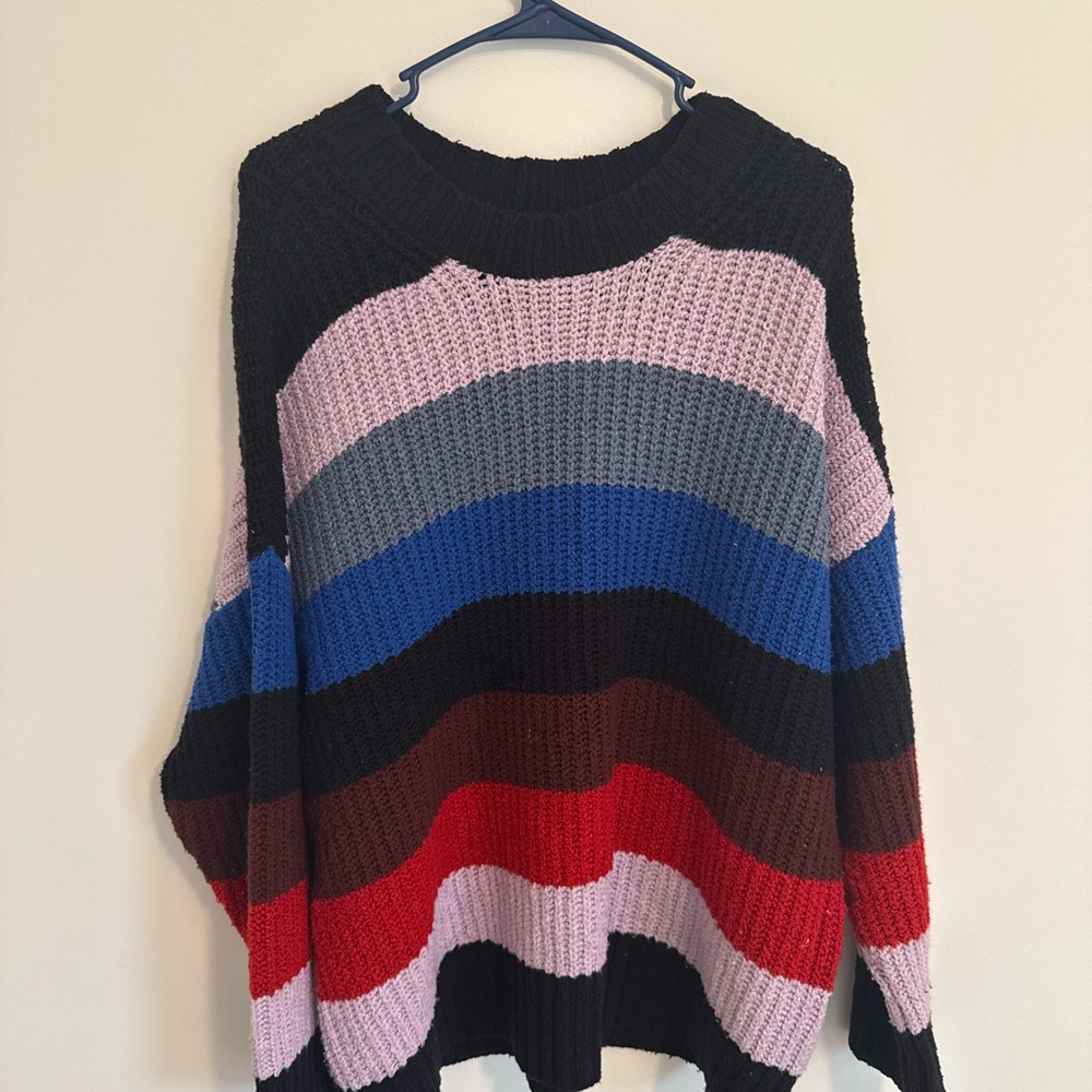 American Eagle Outfitters Multicolor Striped Sweater